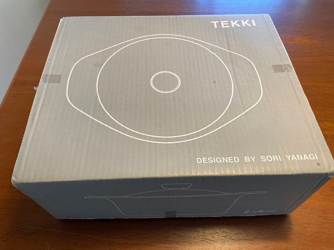 柳宗理　南部鉄器　鉄鍋深型　22㎝　TEKKI