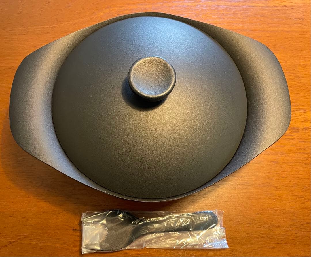 柳宗理　南部鉄器　鉄鍋深型　22㎝　TEKKI