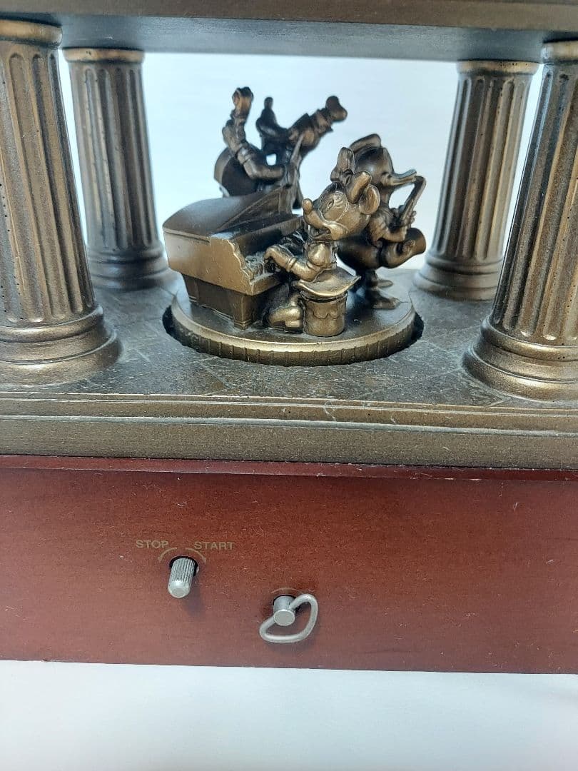 【非売品】ミッキーマウス　ブロンズ像　オルゴール