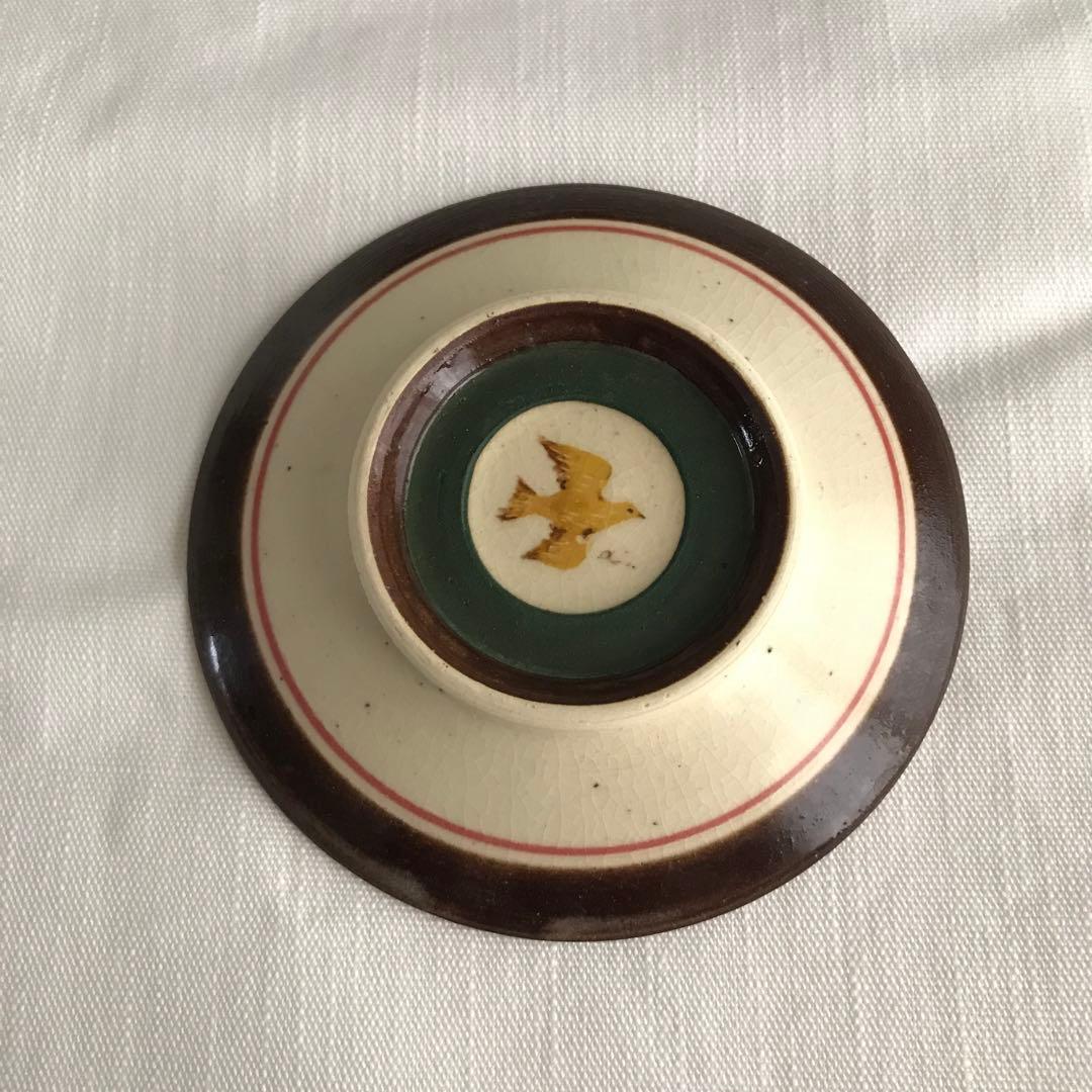 山野辺彩さん 花柄小皿 2枚セット