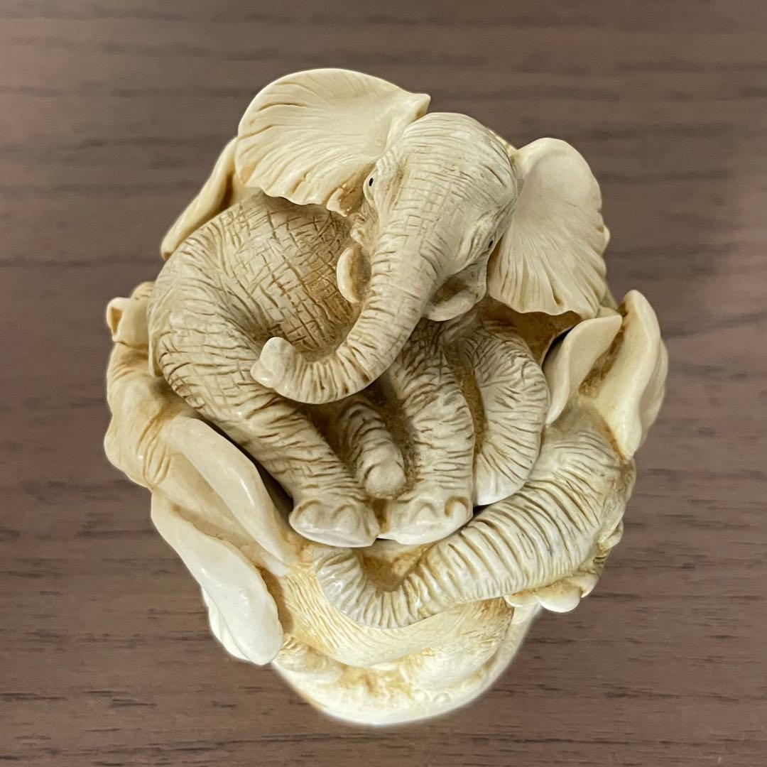 HARMONY KINGDOM ハーモニーキングダム　ゾウ　象　イギリス製　彫刻