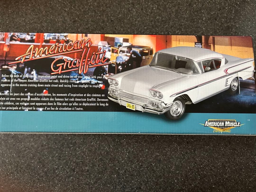 アメリカングラフィティ 1/18 1958シボレー インパラ - メルカリ