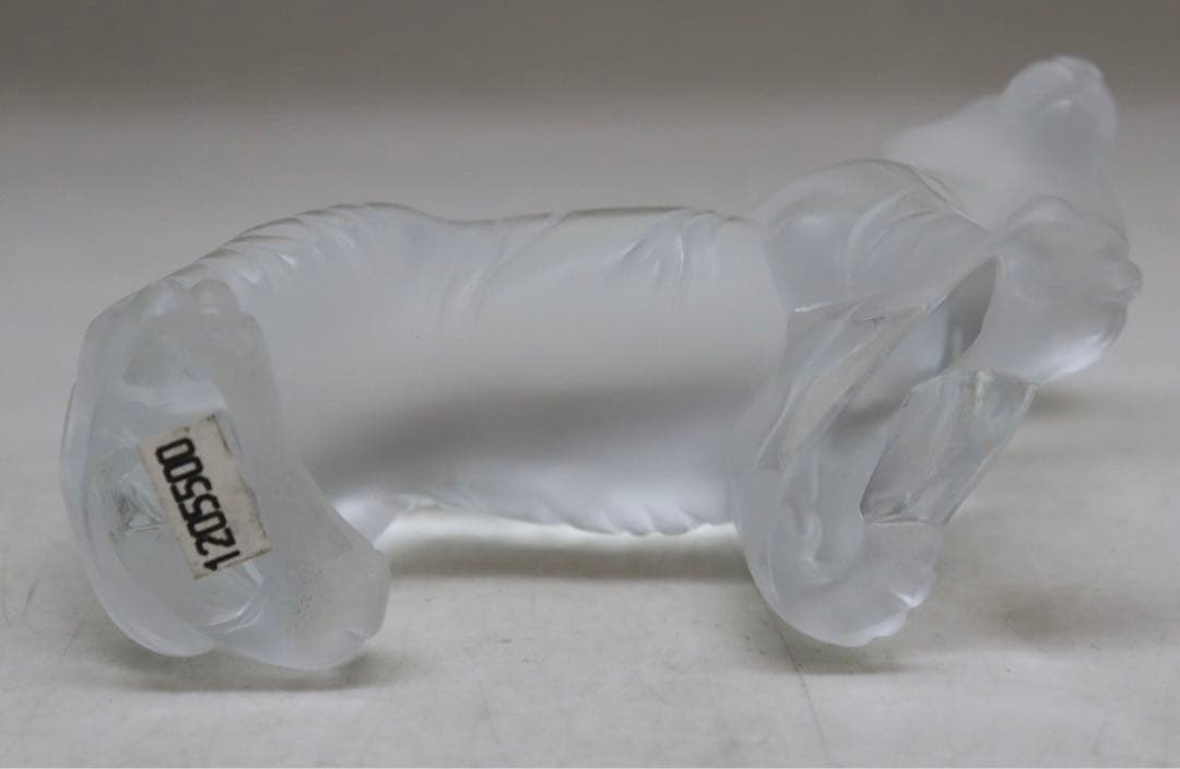 ラリック　トラ　ティグル　クリスタル　フィギュリン　置物　虎　寅　タイガー