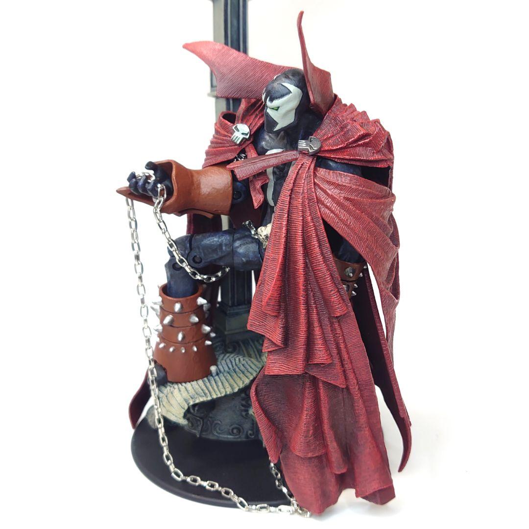 SPAWN フル可動フィギュア リペイントカスタマイズ改造品
