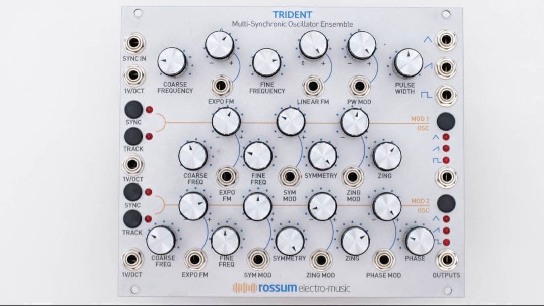 Rossum Electro-Music Trident ユーロラック - メルカリ