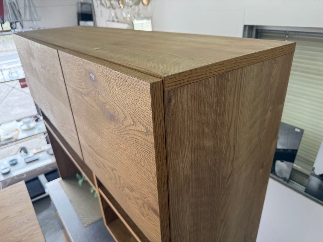 【東京/埼玉/群馬県一部 限定送料込み】unico ADDAY　キッチンボード