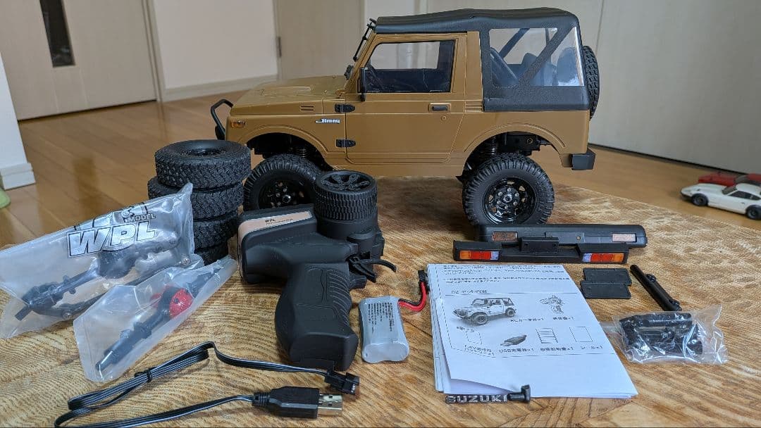 wpl c74-1 スズキジムニーJA11C幌タイプ