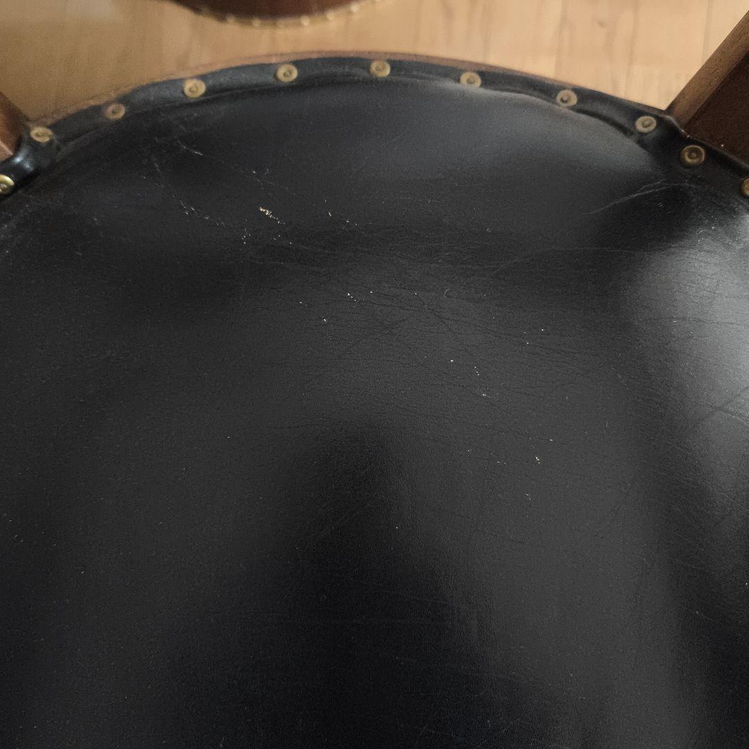 【3/2までの出品】カリッジマーケット☆チーク《イタリー》アームチェア①