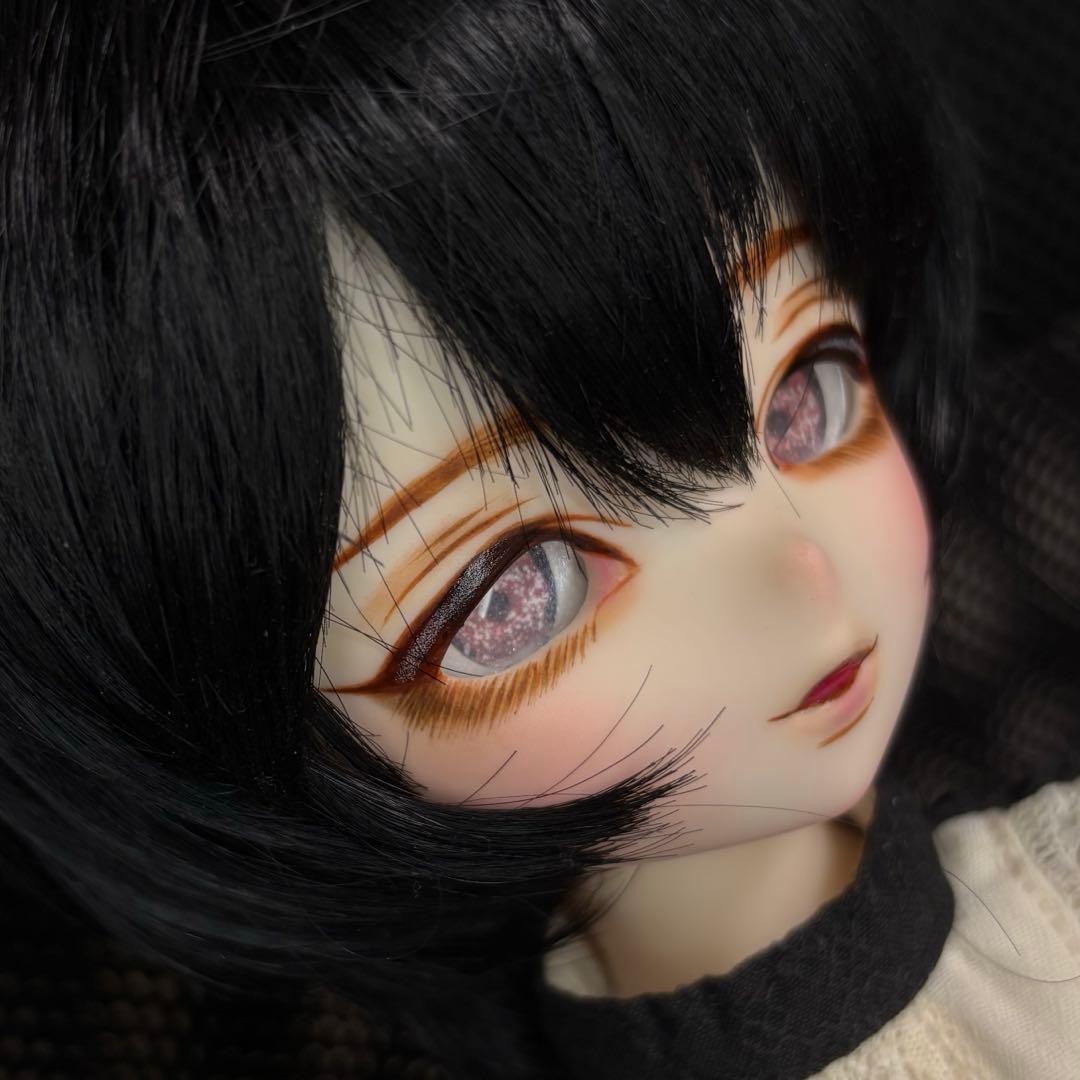 ナ*郎様 imomodoll corvus カスタムヘッド アイ MDD対応 セ - メルカリ