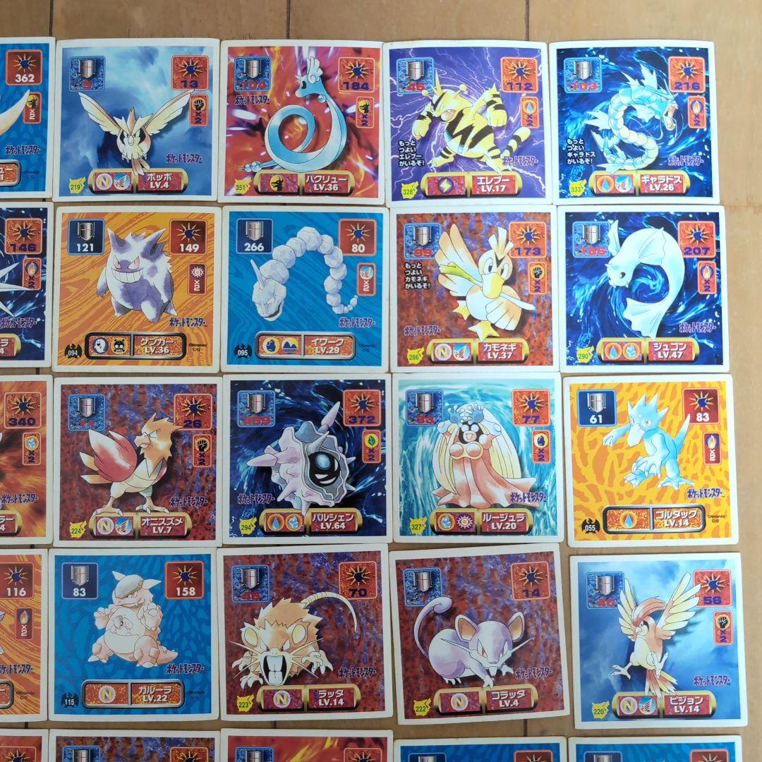 レア 希少 ポケモンシール シール列伝 初期 アマダ ポケモン 48枚