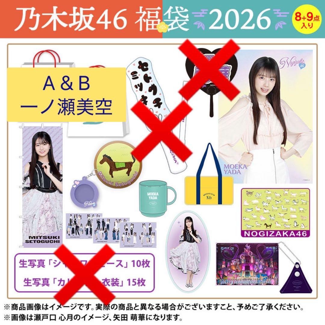 ぽ*き様 乃木坂46 一ノ瀬美空 福袋2026 A&B - メルカリ