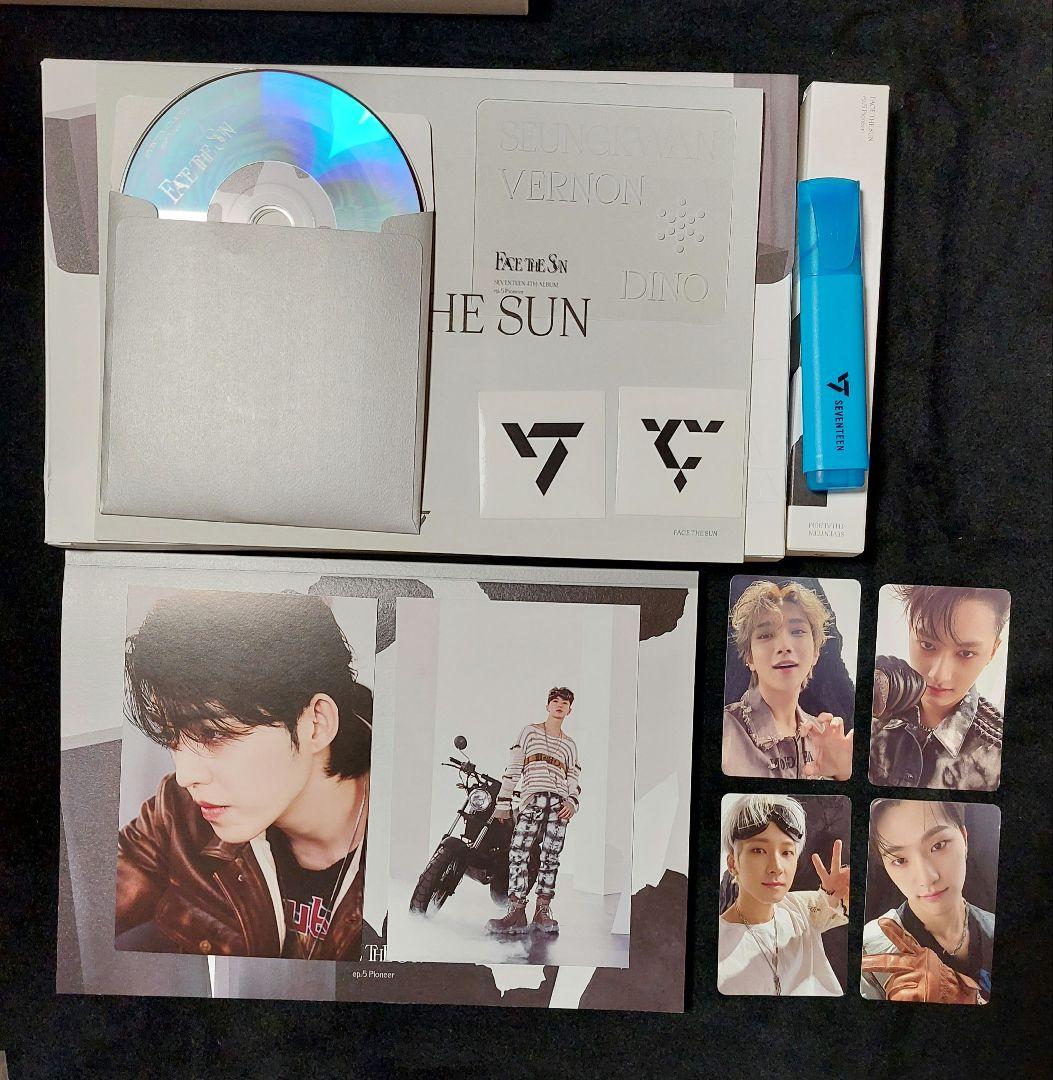 SEVENTEEN Face the Sun 5形態、KIT、GLOBAL特典 - メルカリ