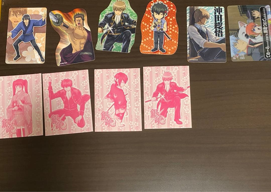 銀魂 ガチャ カード シール 150枚セット - メルカリ