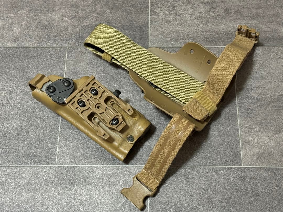 実物 SAFARILAND 6004SS ホルスター X300 + M45A1用