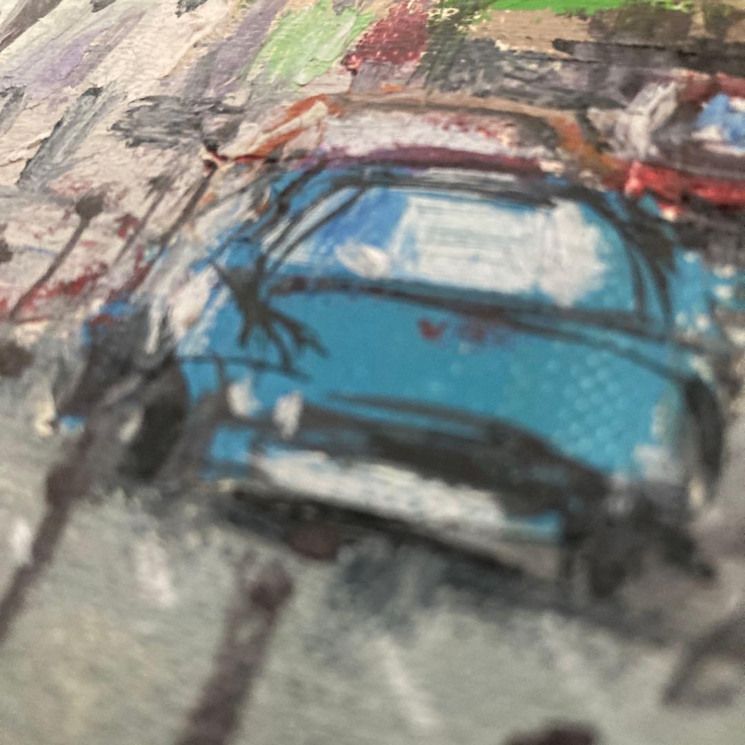 風景画 Y. Asakura 金色フレーム、着払いでお願いします。 - メルカリ