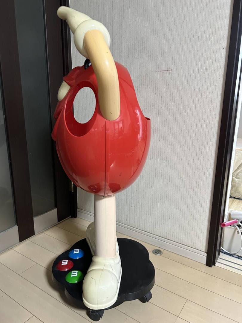 超大型☆M&M's エムアンドエムズ ストアーディスプレイ 店舗什器 赤
