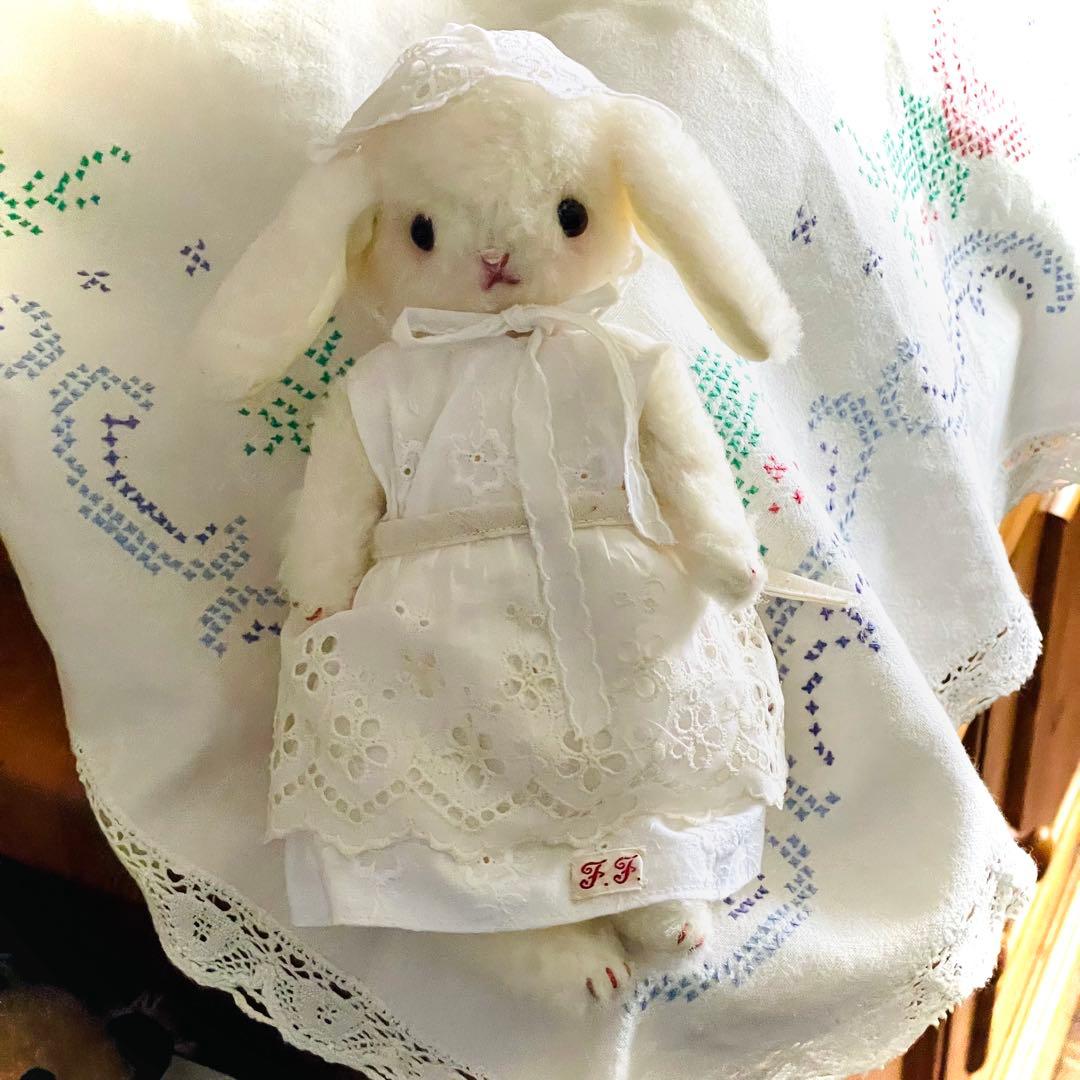 テディうさぎ　ふかふかベビーフェイスのうさぎちゃん　テディベア