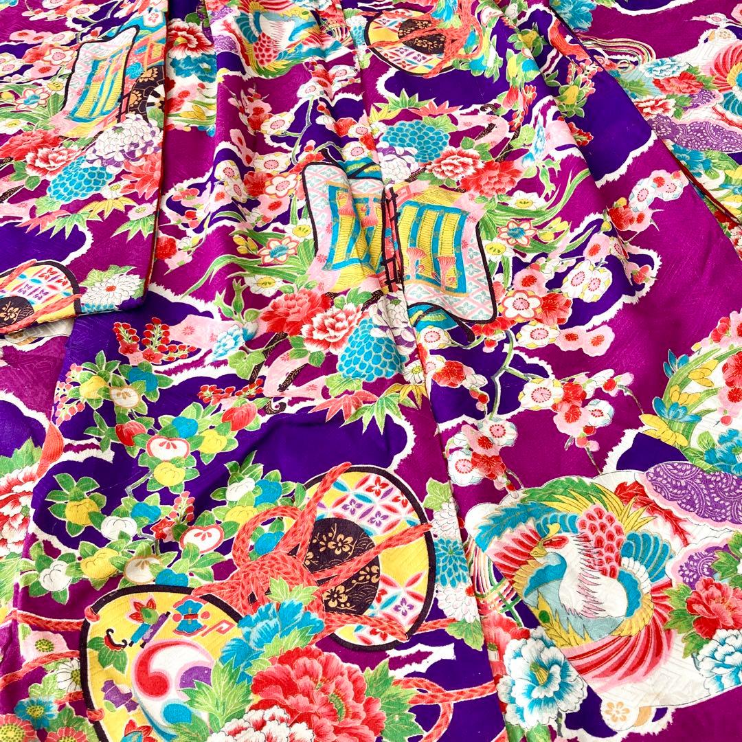 アンティーク　女の子　子供着物　NO2