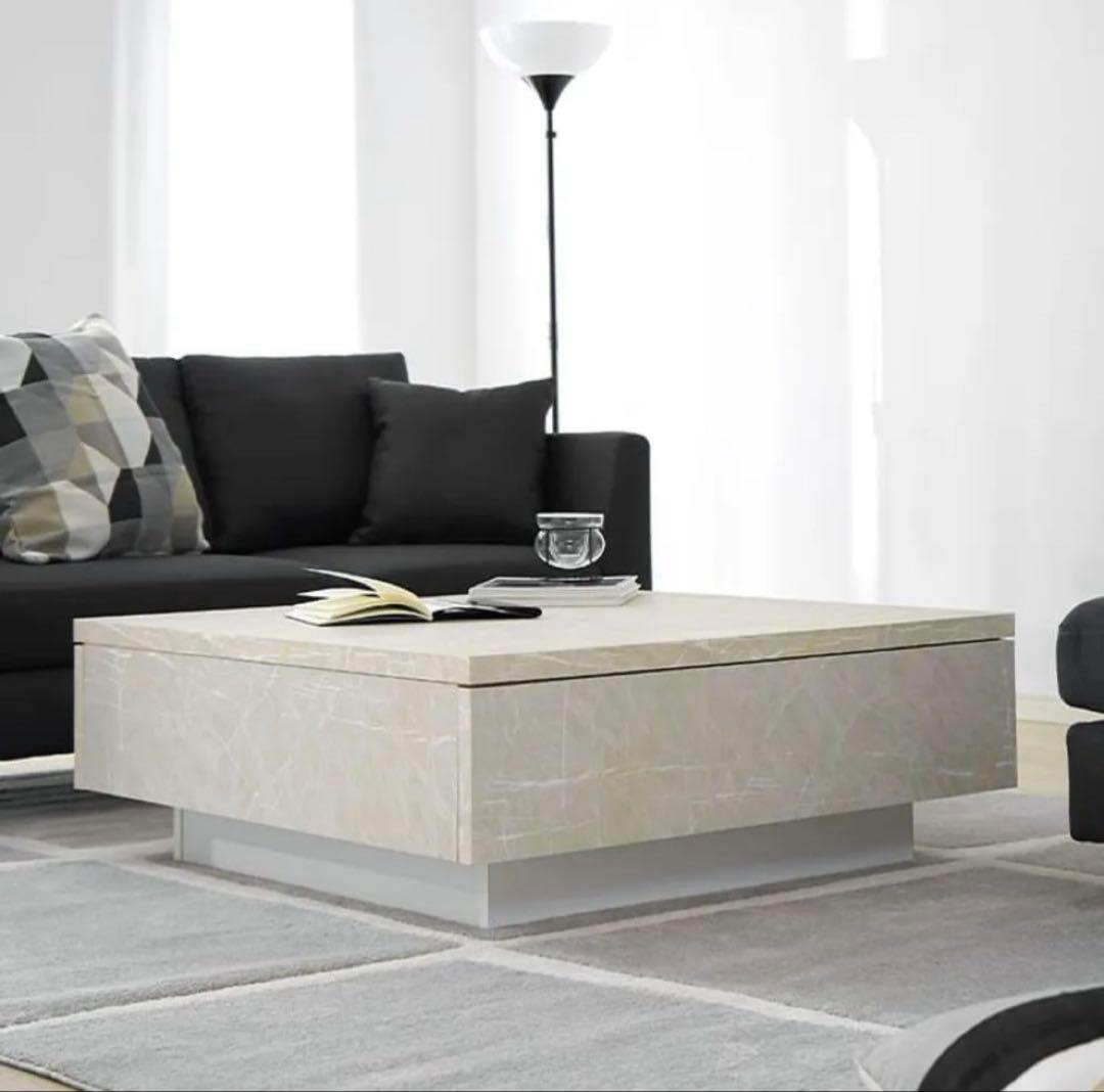 LOWYA ローテーブル 正方形