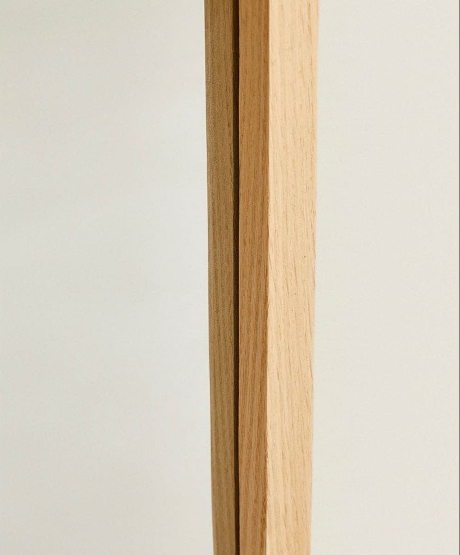 ナチュラルウッド スタンドミラー 大型