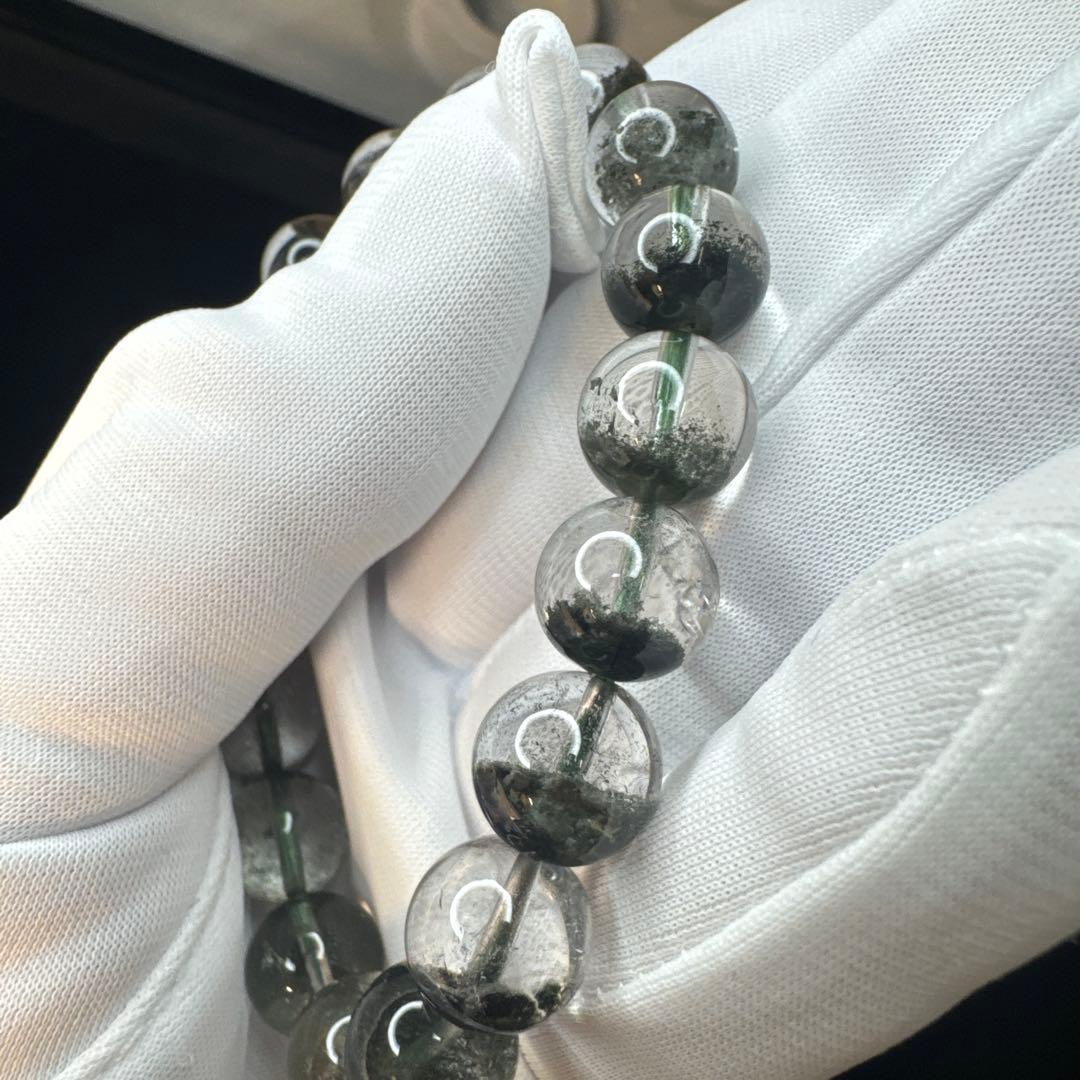 【高品質】グリーンガーデンクォーツ　10.9mm