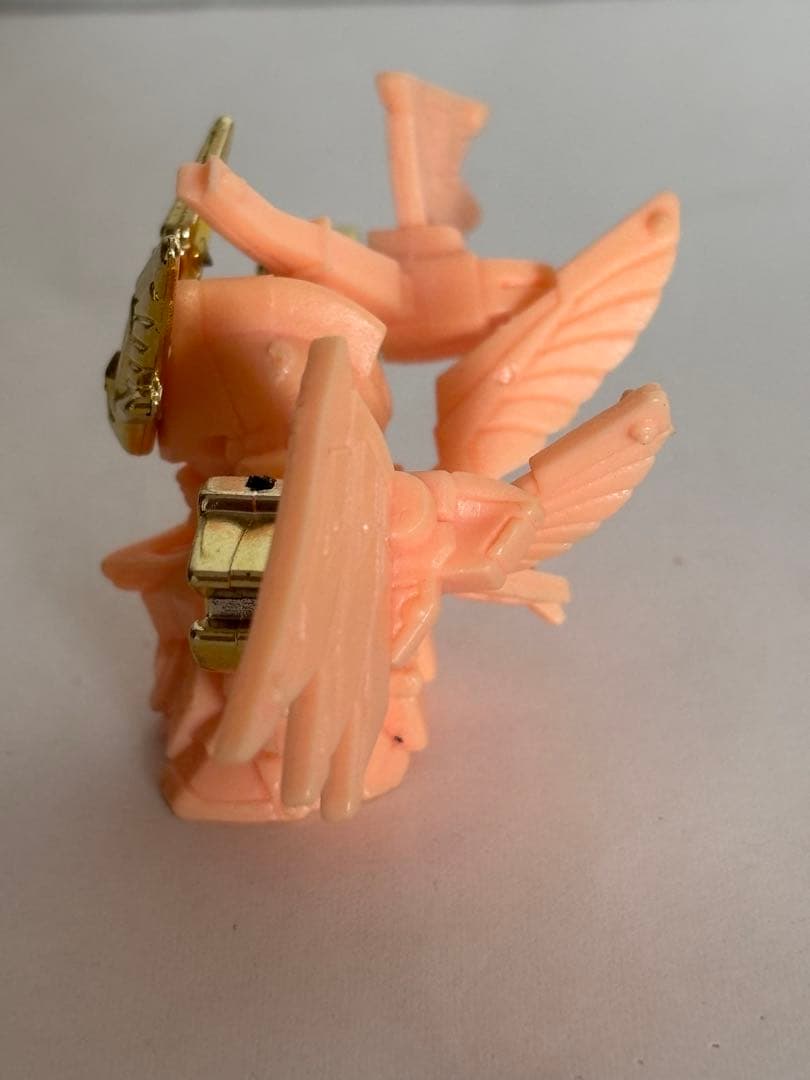 ガン消し　SDガンダム 翼付きフィギュア 金メッキ 当時物