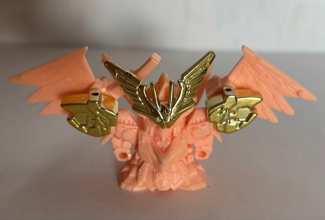 ガン消し　SDガンダム 翼付きフィギュア 金メッキ 当時物