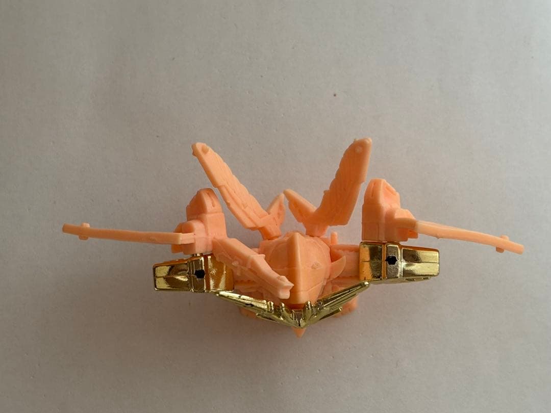 ガン消し　SDガンダム 翼付きフィギュア 金メッキ 当時物