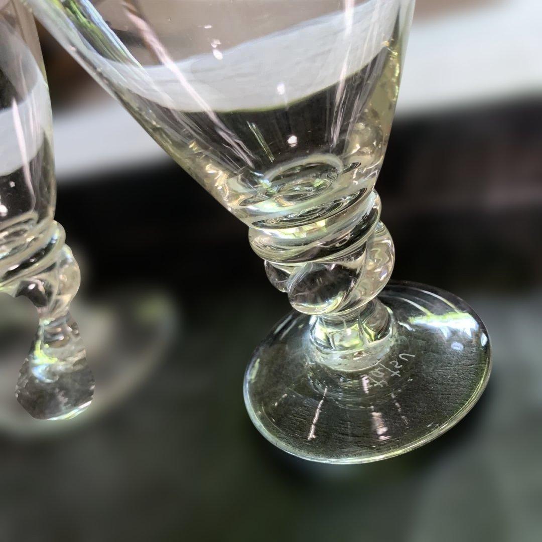 山下達己 吹きガラス シヨットグラス 船木倭帆氏の直弟子さん 小谷晋三