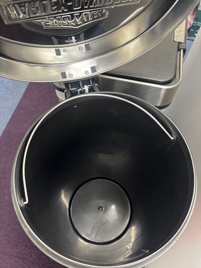 ハーレーダビッドソン ゴミ箱 フットペダル式