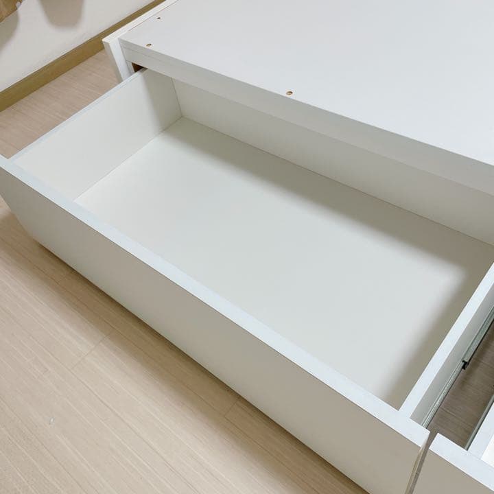 ＊値下げ中＊  ニトリ 収納付きベッドフレームダブル『メリッサ3』