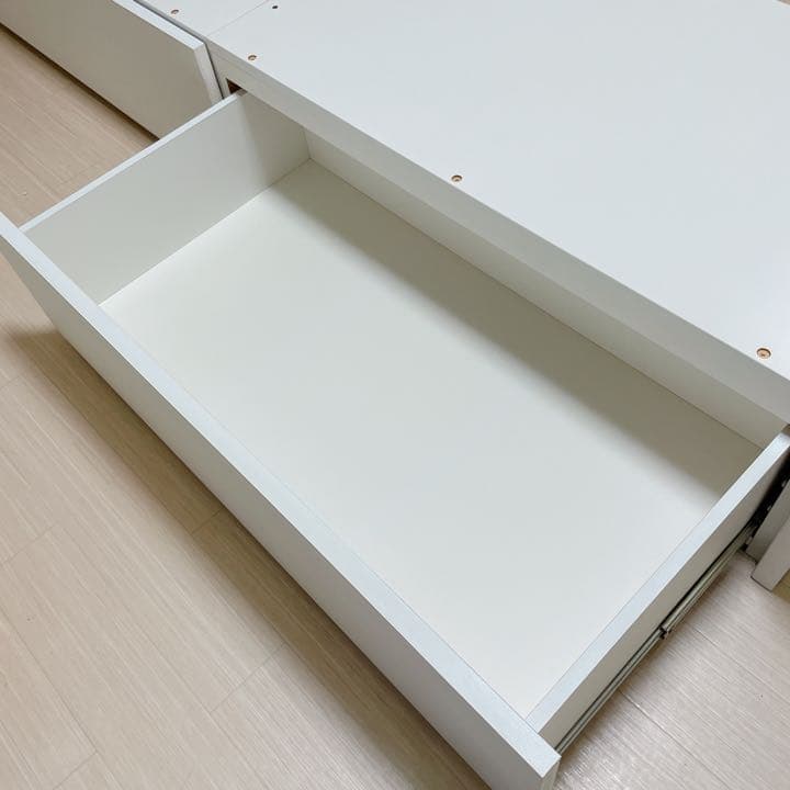 ＊値下げ中＊  ニトリ 収納付きベッドフレームダブル『メリッサ3』