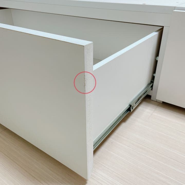 ＊値下げ中＊  ニトリ 収納付きベッドフレームダブル『メリッサ3』