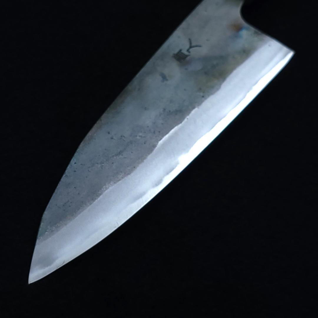 青紙1号 黒打 万能包丁 150㎜ #9382 月光作 日本製 １点物