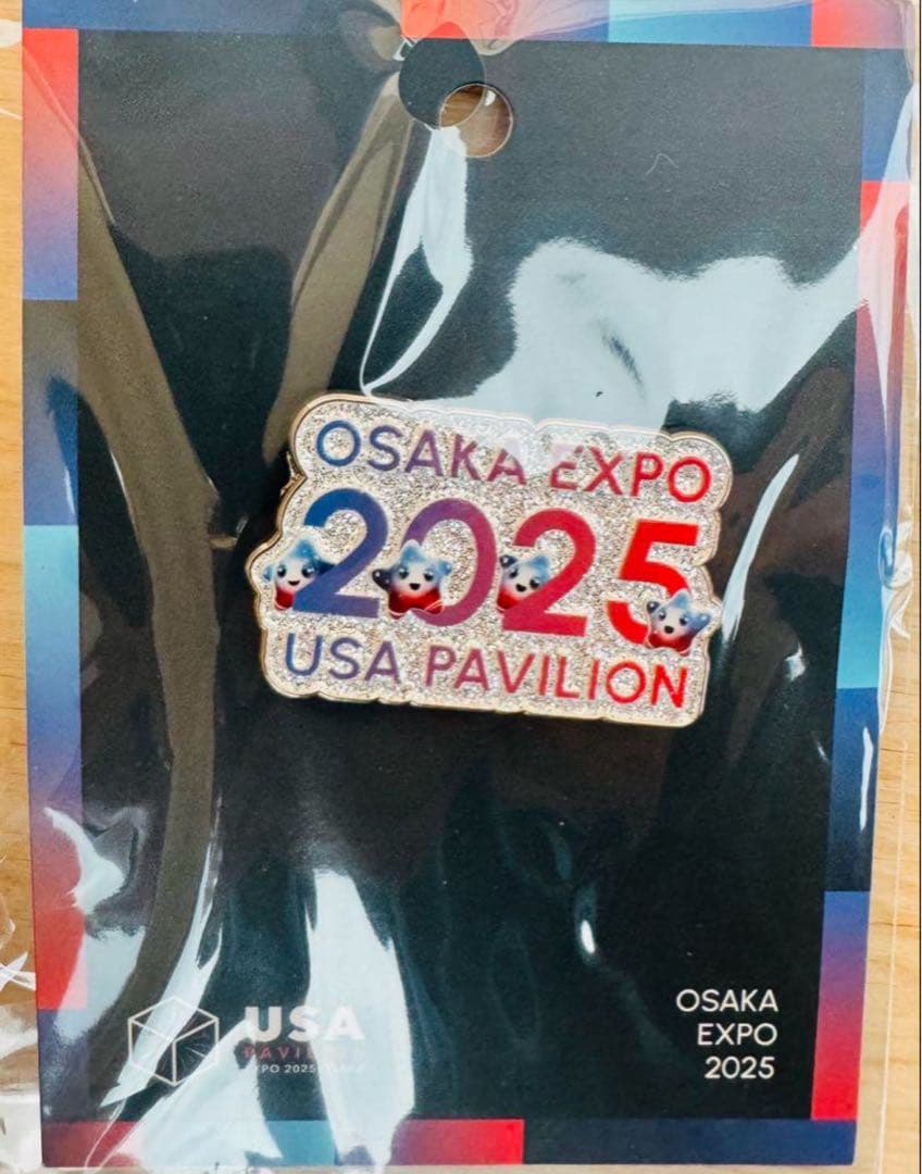 アメリカ館限定 スパーク ピンバッジ 大阪関西万博2025 - メルカリ