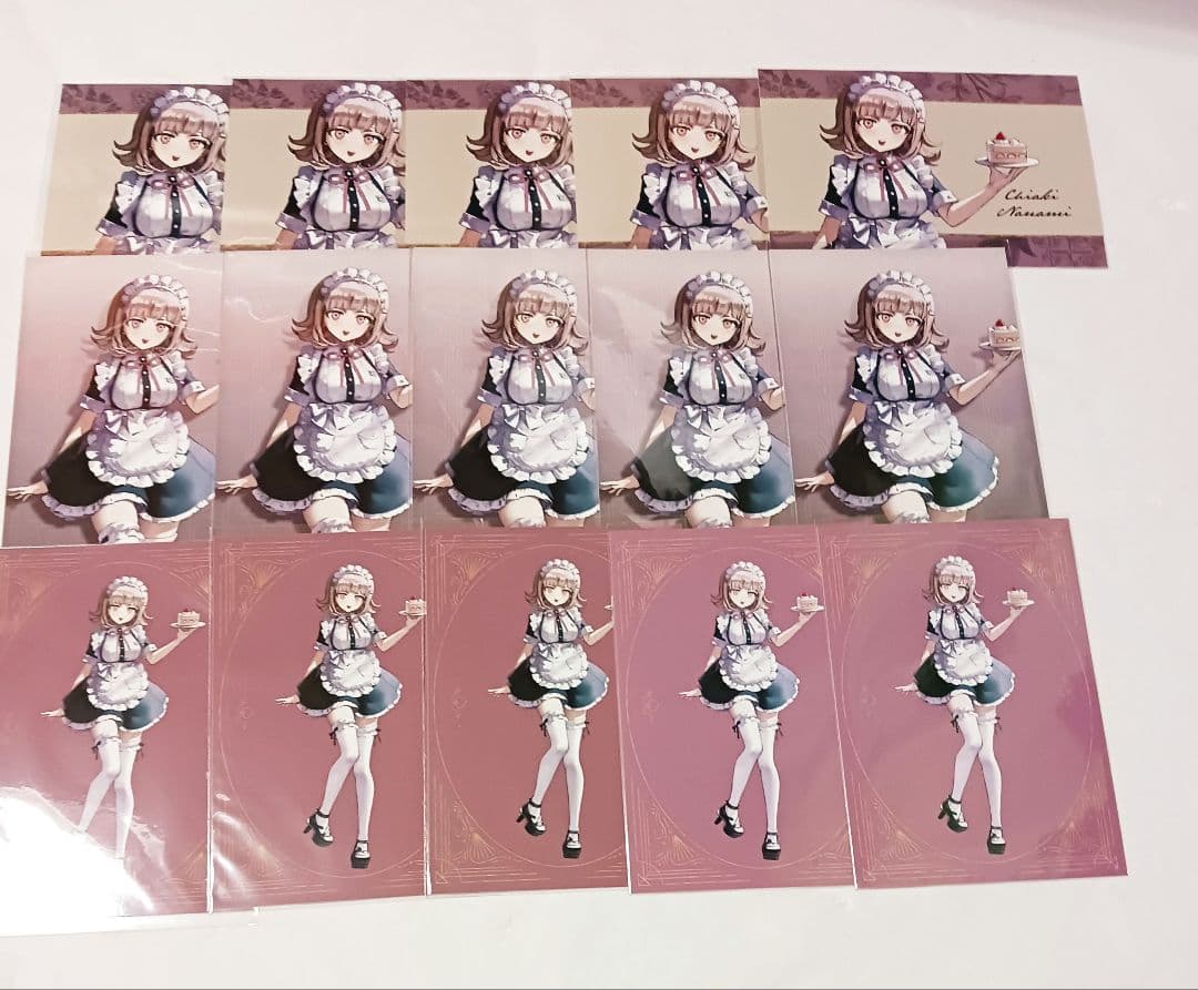 ダンガンロンパ 緜 メイド 執事 ブロマイド 七海千秋 セット - メルカリ