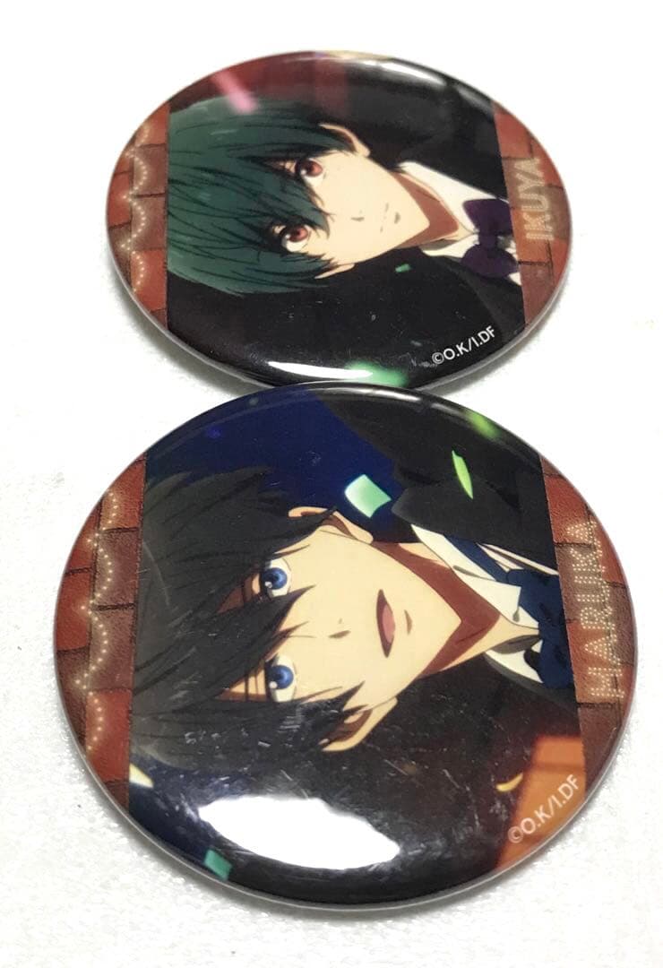 七瀬遙＆桐嶋郁弥 缶バッジ Free!-Dive to the Future- - メルカリ