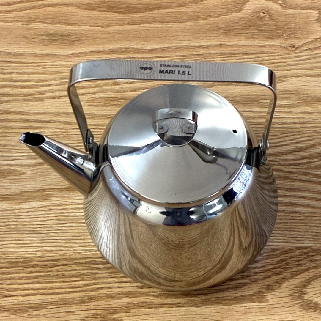 opa MARI ステンレス ケトル 1.5リットル 中古品