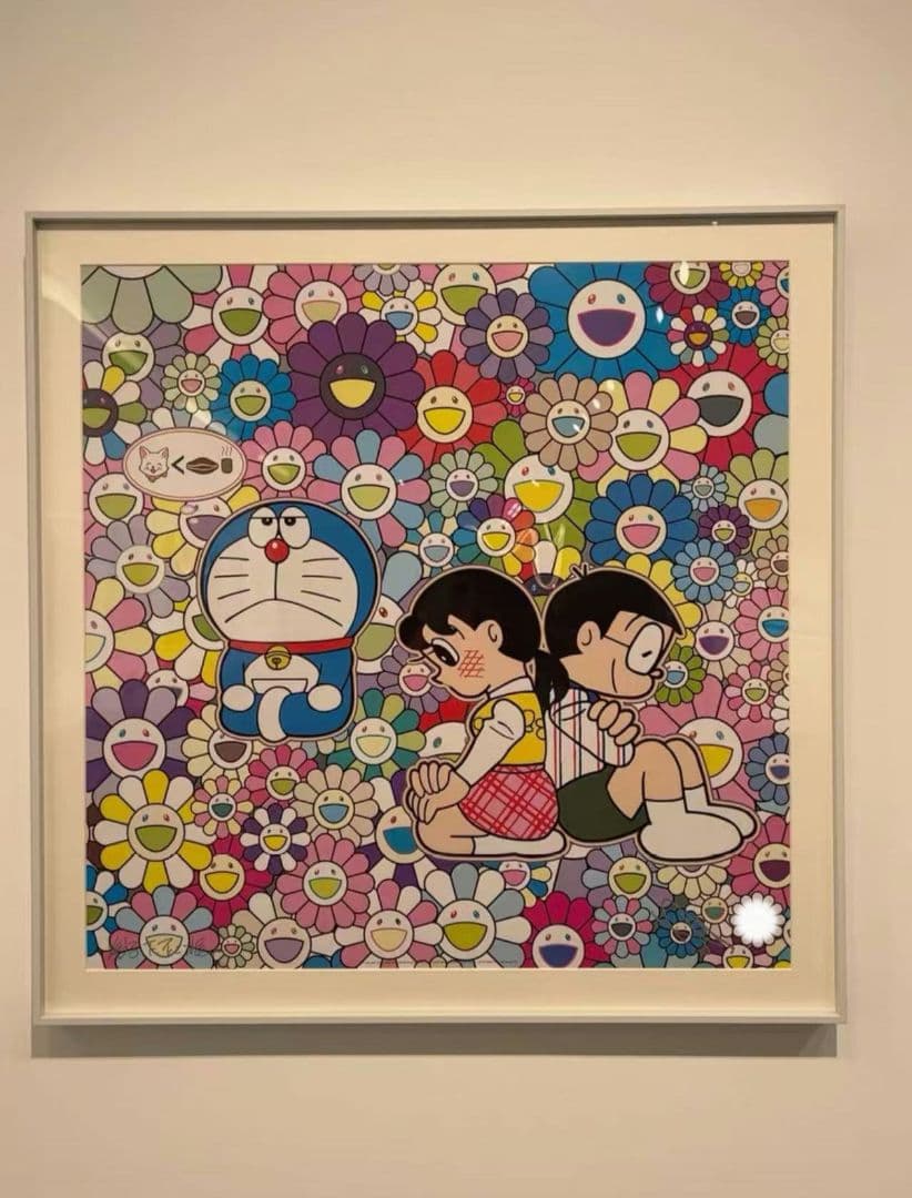 村上隆 版画ドラえもん 初恋 そして我思う、今夜のディナーのことなど ED300 3月16日(木)12時よりWEBショップにて、ドラえもん×村上隆コラボ