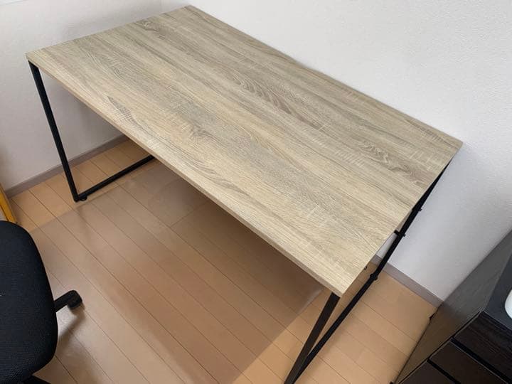 LOWYA ロウヤ オフィスデスク スチール脚 幅120 奥行70 高さ70