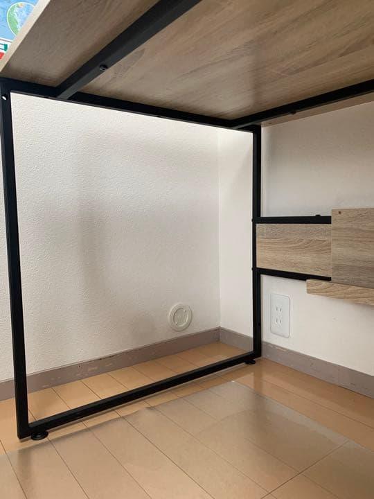 LOWYA ロウヤ オフィスデスク スチール脚 幅120 奥行70 高さ70