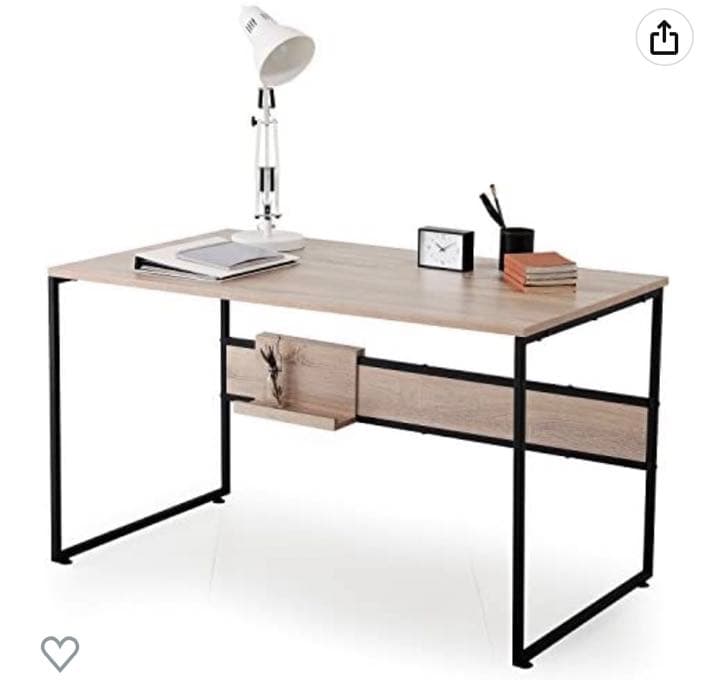 LOWYA ロウヤ オフィスデスク スチール脚 幅120 奥行70 高さ70