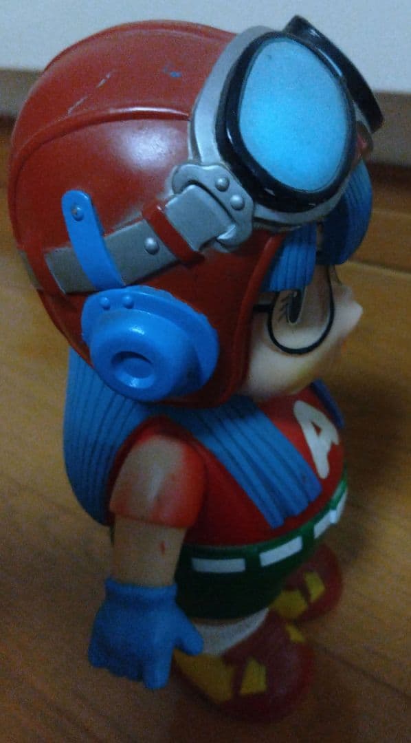 Dr.スランプ アラレちゃん ソフビ製貯金箱 鳥山明 - メルカリ