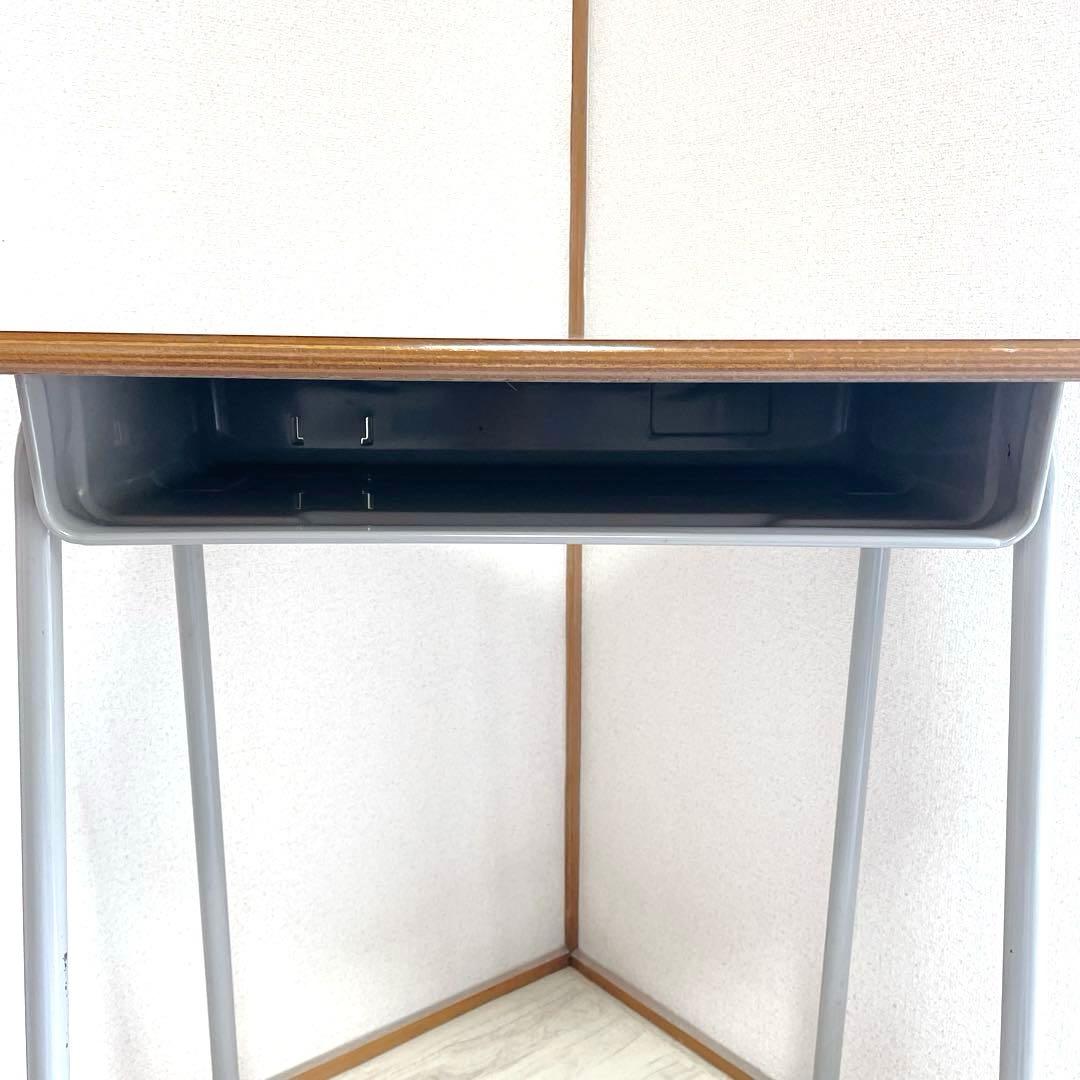 美品 KOKUYO 学習机 学習椅子 セット 学校机 学校椅子 特 1 レトロ