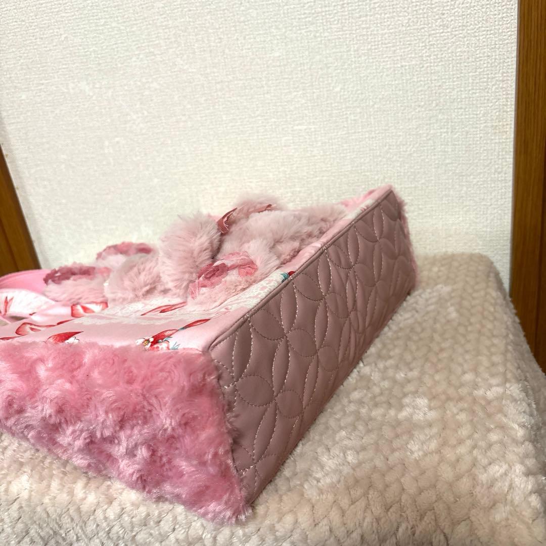 コヤンイサムチョン Bigふわモコうさぎルミちゃん トート＆ポーチ