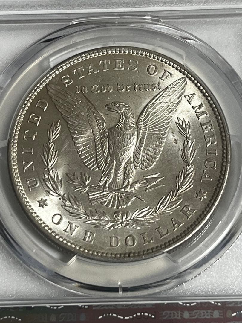 1896年モルガンダラー Morgan dollar PCGS MS62 - メルカリ