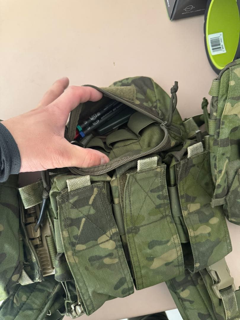 UR-Tactical OPS チェストリグ 各種ポーチ マルチカムトロピック