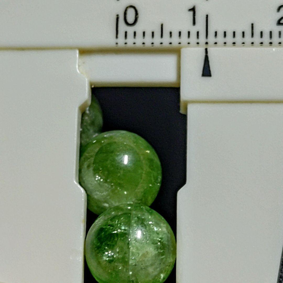 ☆クリアツァボライト 10ミリ珠ブレスレットA(SA~SA+) - メルカリ