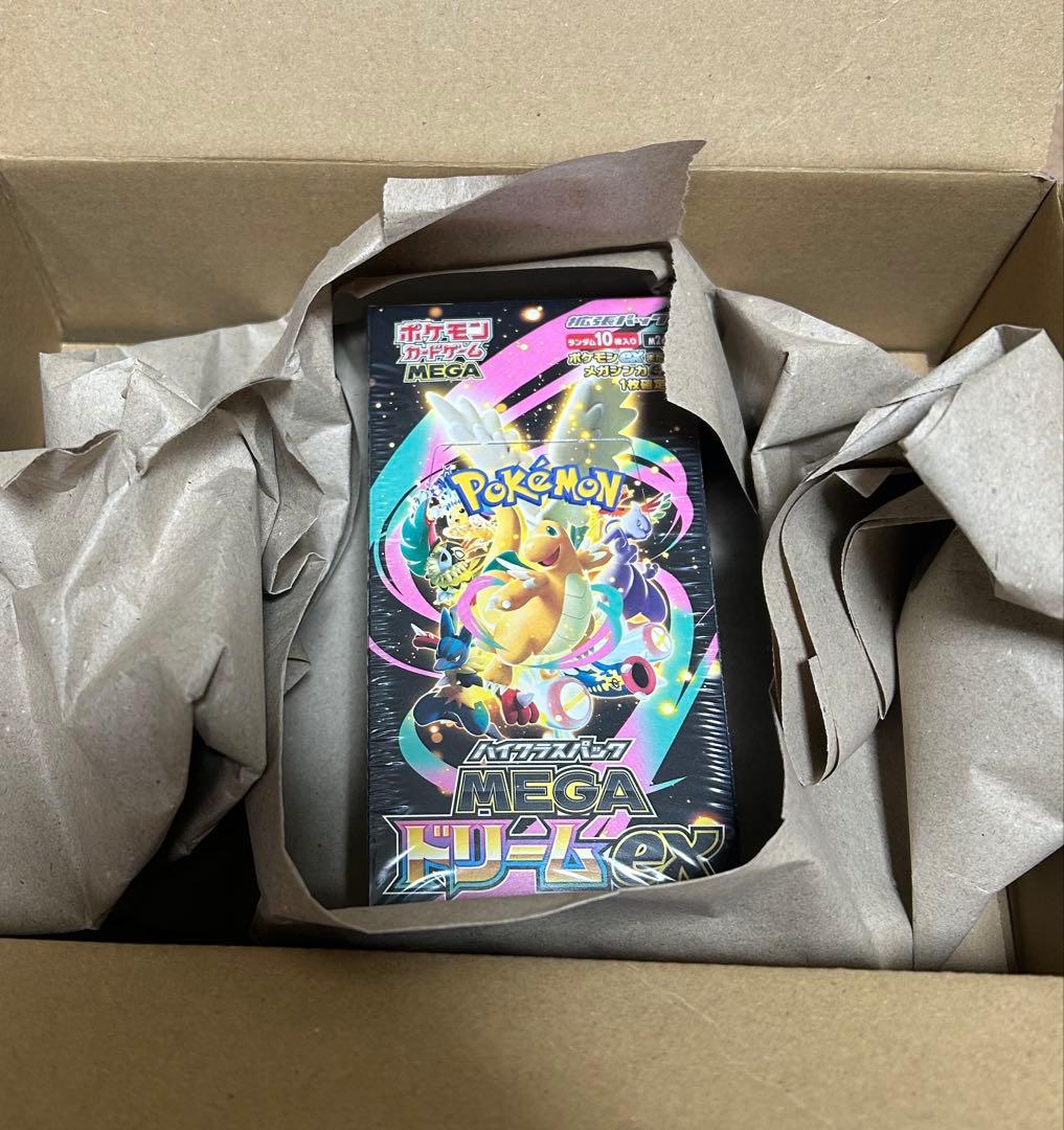 ポケモンカードゲーム MEGAドリームex BOX シュリンク付き