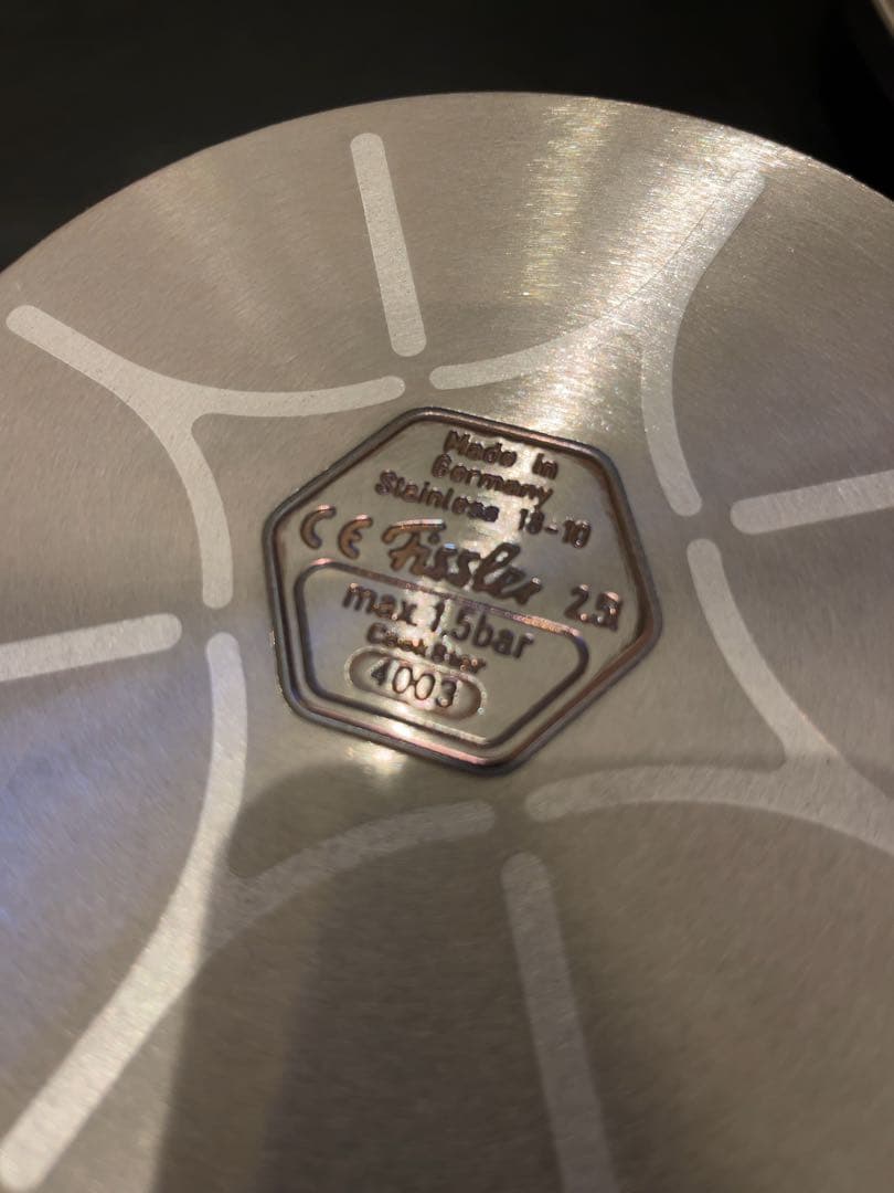 希少 フィスラー ブル-ポイントシリーズ ミニブルーポイント 2.5L